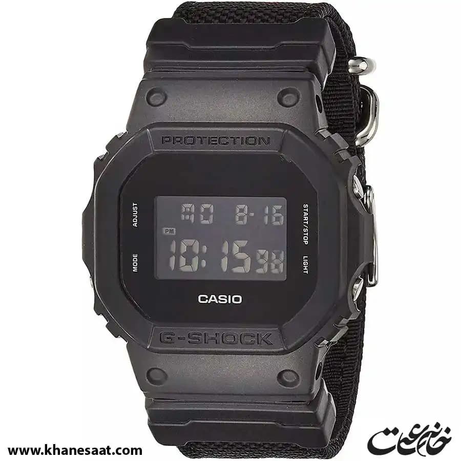 ساعت جی شاک مردانه اصل کاسیو مدل DW-5600BBN-1DR — تصویر ۱۱