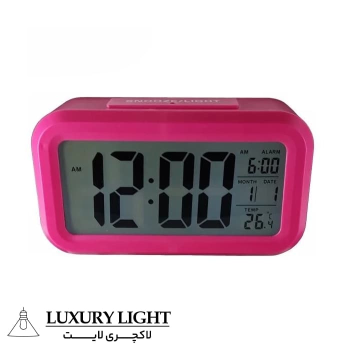 ساعت رومیزی دیجیتال مدل Smart Clock طرح LAL — تصویر ۳