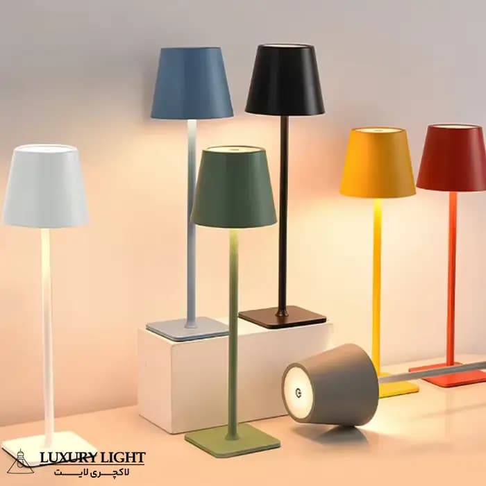 آباژور رومیزی شارژی کد 027