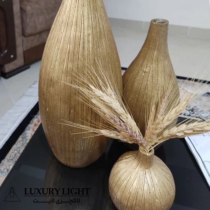 گلدان دکوری مدل PE-NZ076 مجموعه 3 عددی — تصویر ۵