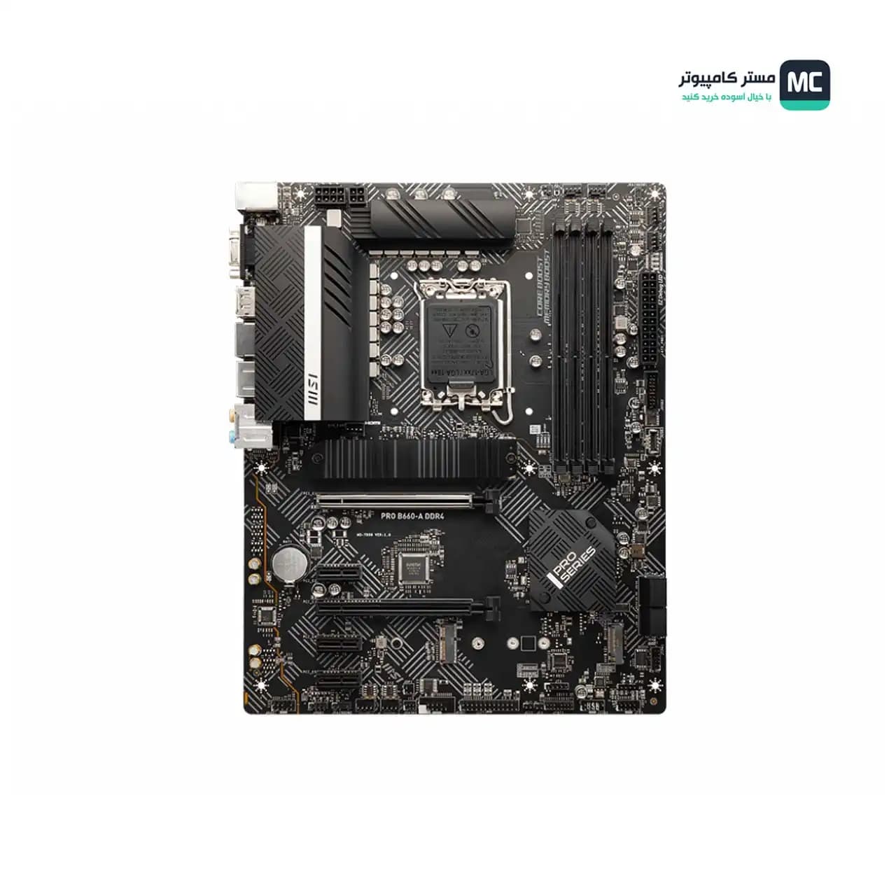 مادربرد ام اس آی PRO B660-A DDR4