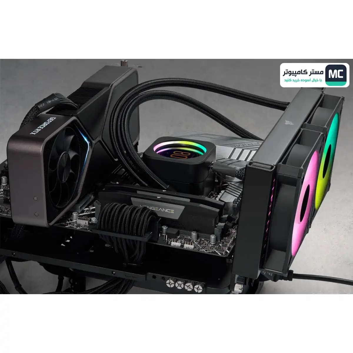 رم کورسیر VENGEANCE 32GB 16GBx2 4800MHz CL40 DDR5 — تصویر ۶