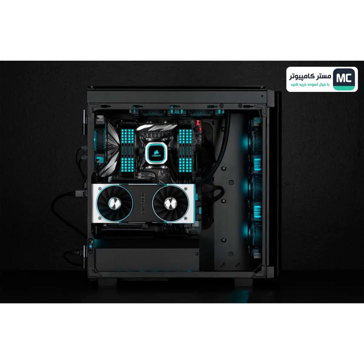 رم کورسیر DOMINATOR PLATINUM RGB 32GB 16GBx2 3200MHz CL16 — تصویر ۷