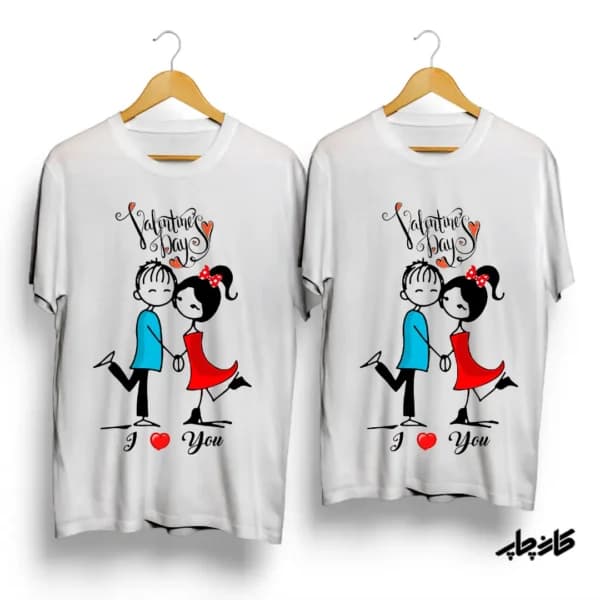 تیشرت ست valentine day