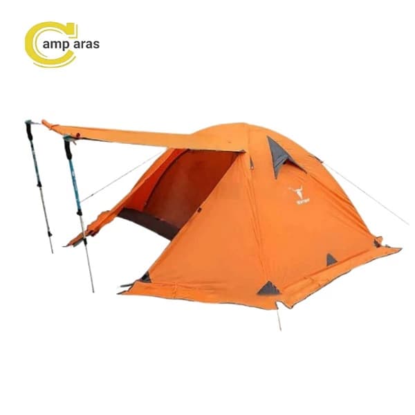 چادر کوهنوردی گتردار 2-3 نفره کله گاوی C2001B پکینیو — تصویر ۶