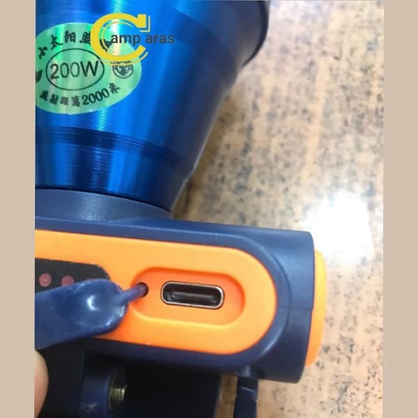 چراغ پیشانی (هدلایت) اسمال سان مدل ZY-H127 — تصویر ۶