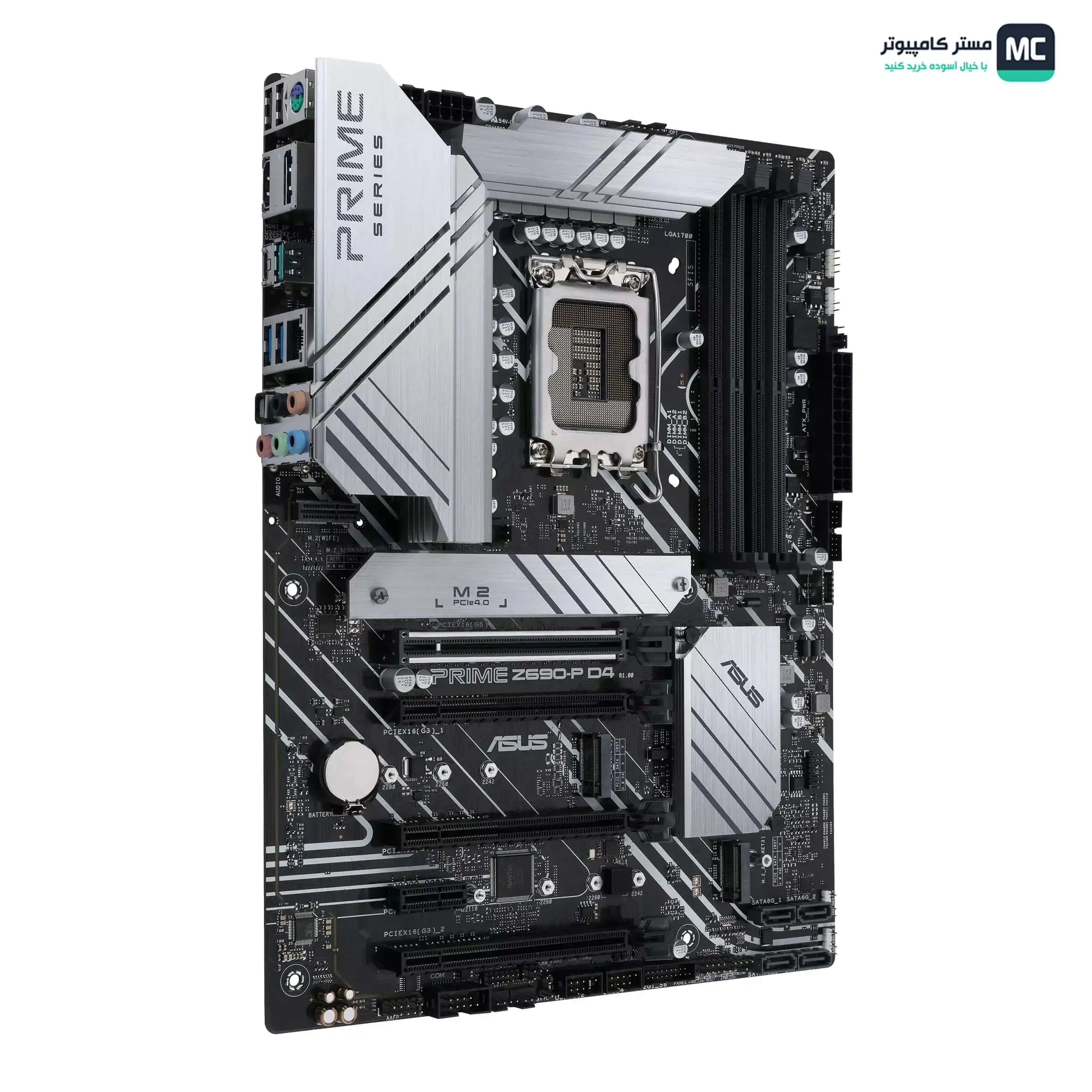 مادربرد ایسوس PRIME Z690-P D4 CSM (کارکرده) — تصویر ۶