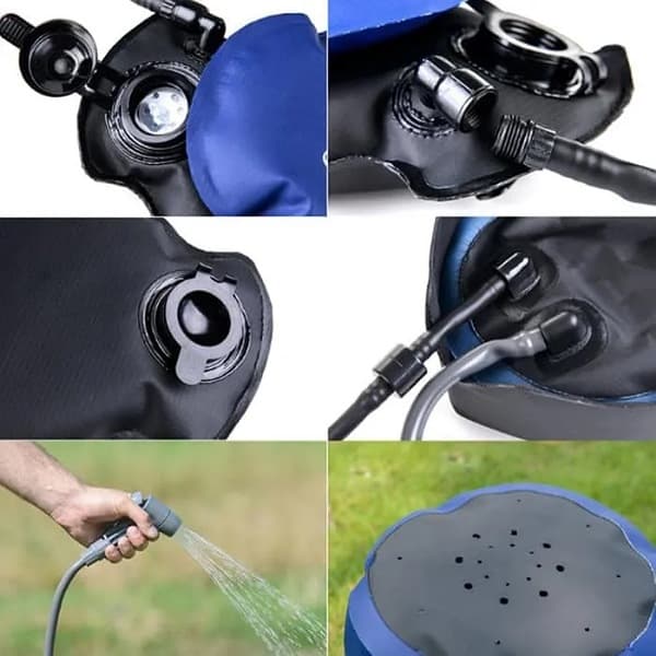 دوش صحرایی 11 لیتر نیچرهایک مدل NH17L101-D — تصویر ۸