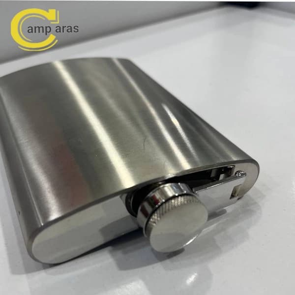 قمقمه جیبی هیپ فلاسک استیل 7 OZ — تصویر ۳
