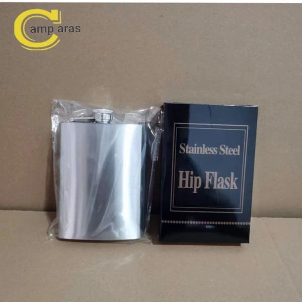 قمقمه جیبی هیپ فلاسک استیل 7 OZ — تصویر ۵