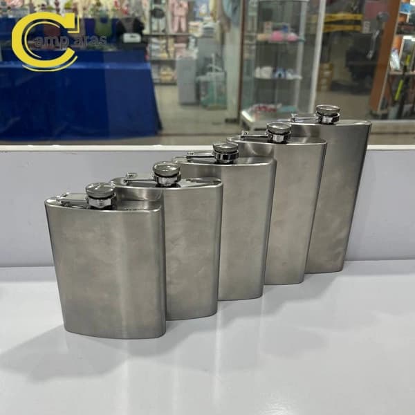 قمقمه جیبی هیپ فلاسک استیل 7 OZ — تصویر ۴