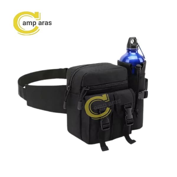 کیف کمری دوشی تاکتیکال جا بطری دار مدل YDYB10 — تصویر ۳