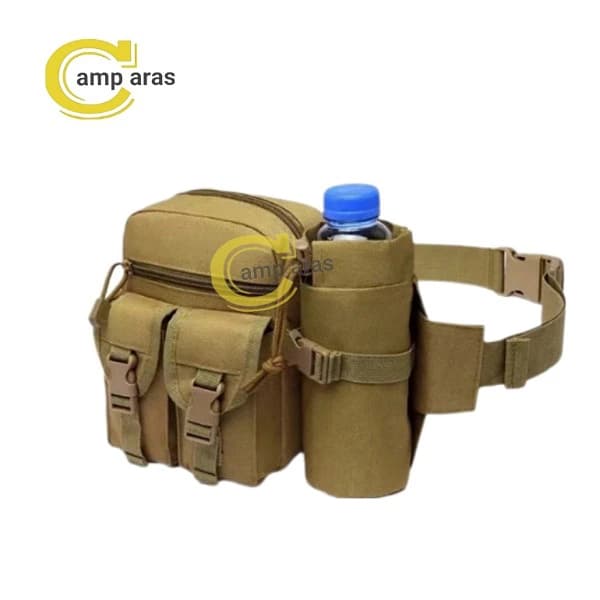 کیف کمری دوشی تاکتیکال جا بطری دار مدل YDYB10 — تصویر ۲