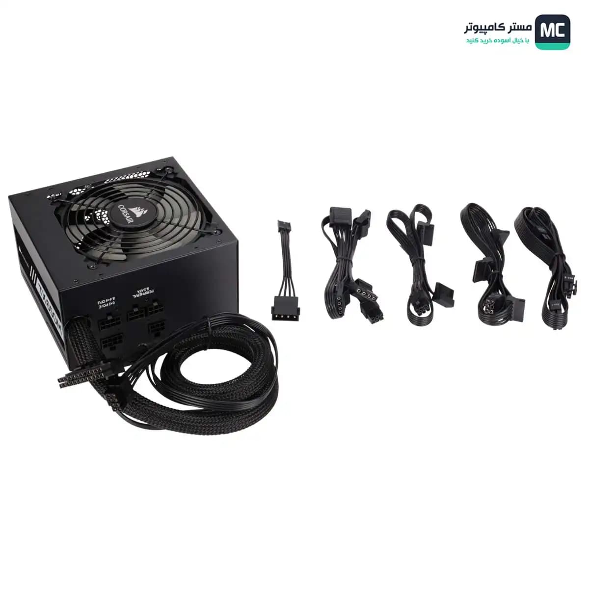 پاور 650 وات کورسیر TX650M Gold Semi Modular — تصویر ۲