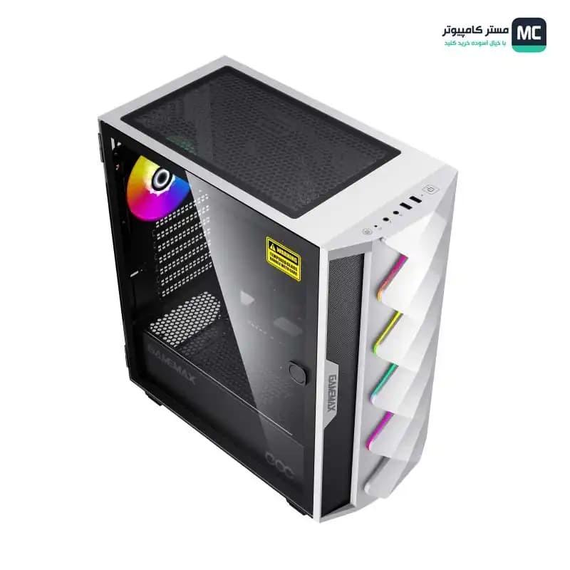 کیس گیم مکس Diamond COC CP White — تصویر ۳