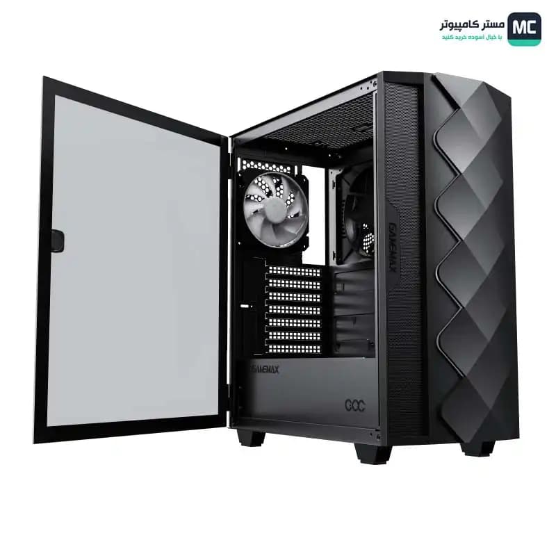 کیس گیم مکس Diamond COC CP Black — تصویر ۲