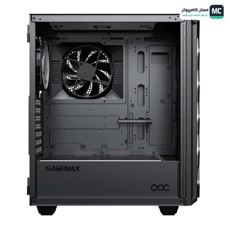 کیس گیم مکس Diamond COC CP Black — تصویر ۳