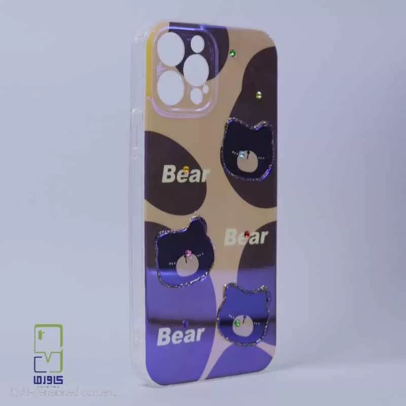قاب دخترانه آیفون 12 پرو | هولوگرامی خرسی Iphone 12 Pro — تصویر ۳