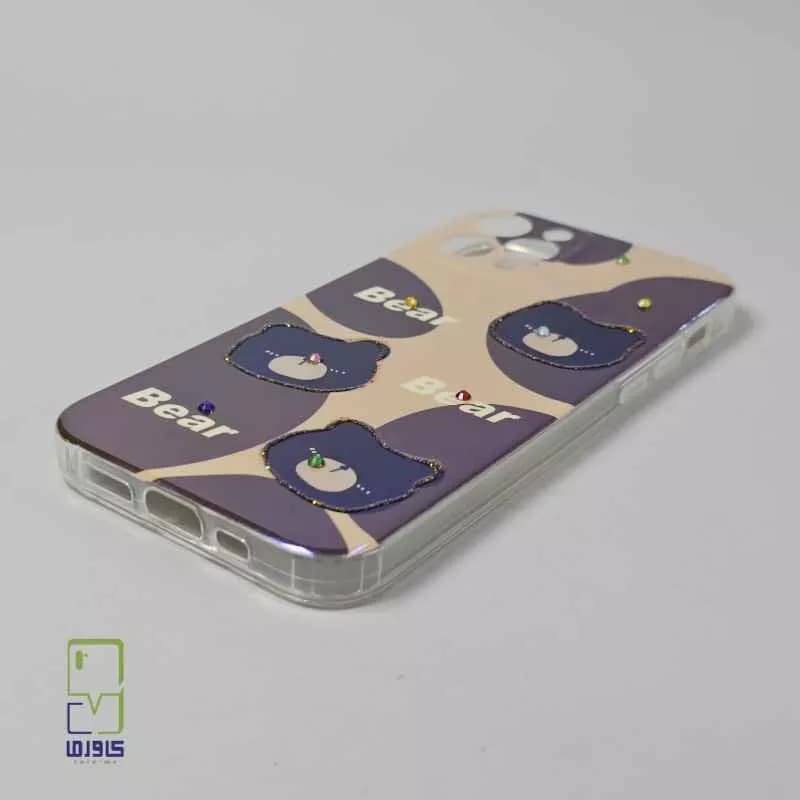قاب دخترانه آیفون 12 پرو | هولوگرامی خرسی Iphone 12 Pro — تصویر ۵