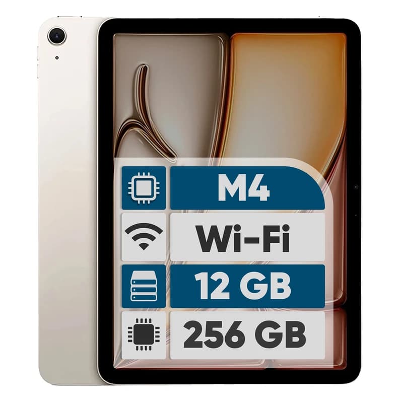 تبلت اپل مدل iPad Air 8 13 inch WiFi M4 2026-12G-256GB
