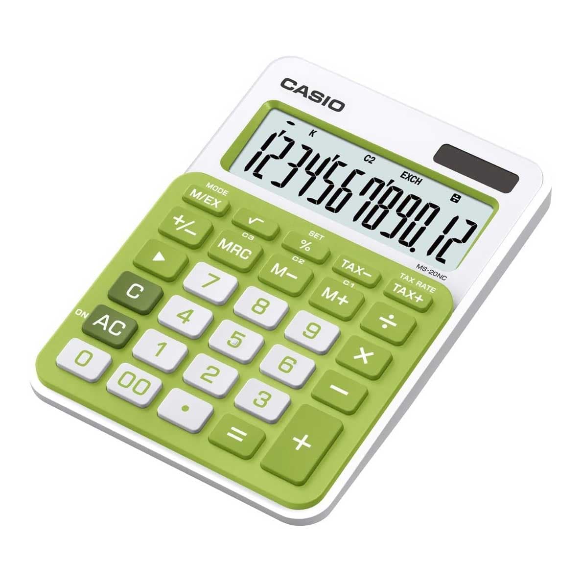 ماشین حساب مدل MS-20NC کاسیو — تصویر ۲
