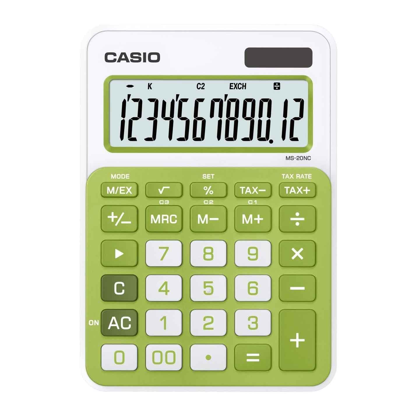 ماشین حساب مدل MS-20NC کاسیو