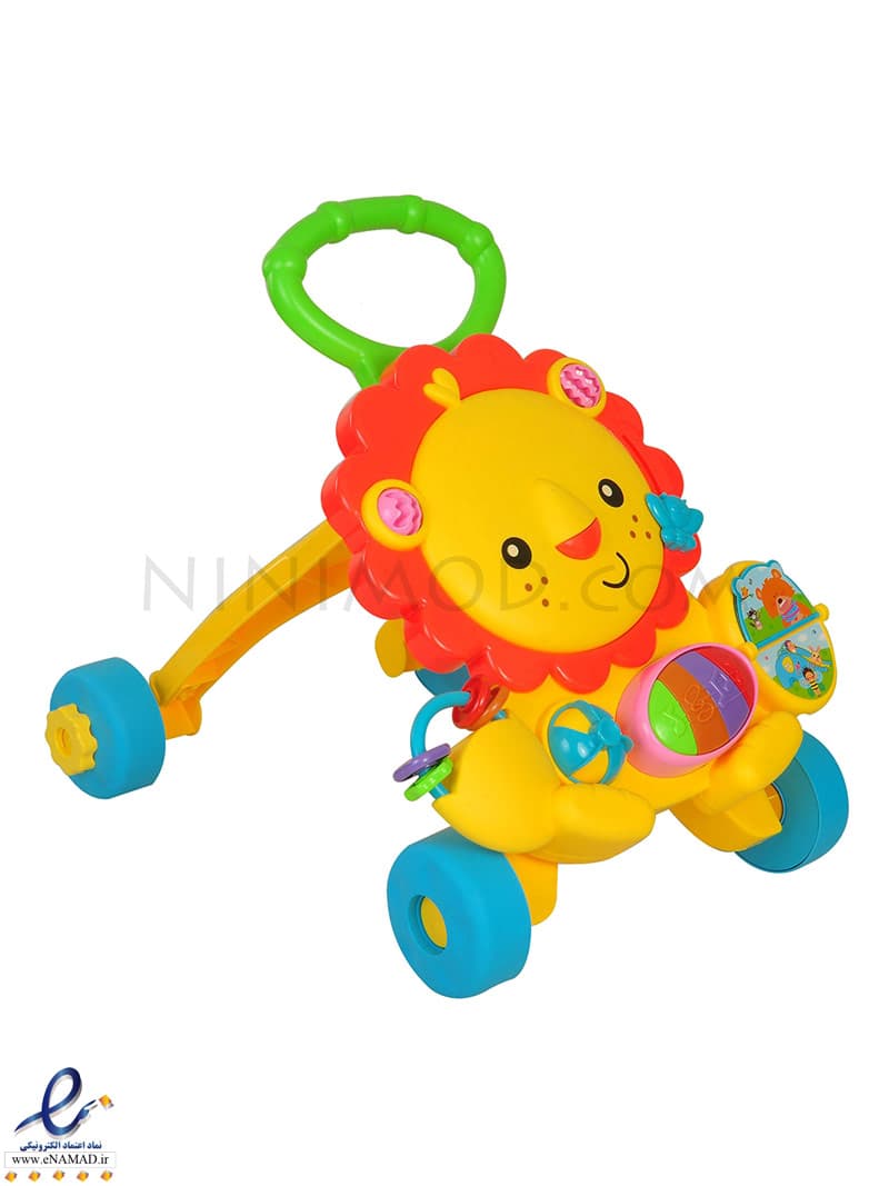 واکر موزیکال نوزاد طرح شیر Lion — تصویر ۲