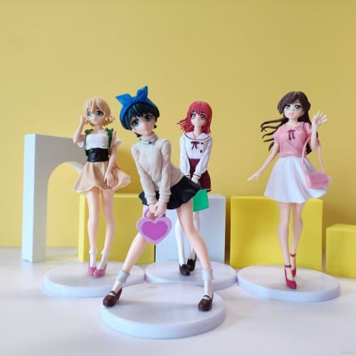 فیگور دوست دختر اجاره ای Kanojo Okarishimasu مجموعه 4 عددی — تصویر ۸