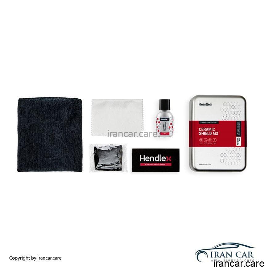 کیت نانو سرامیک بدنه خودرو هندلکس مدل HENDLEX CERAMIC SHIELD M3 — تصویر ۳