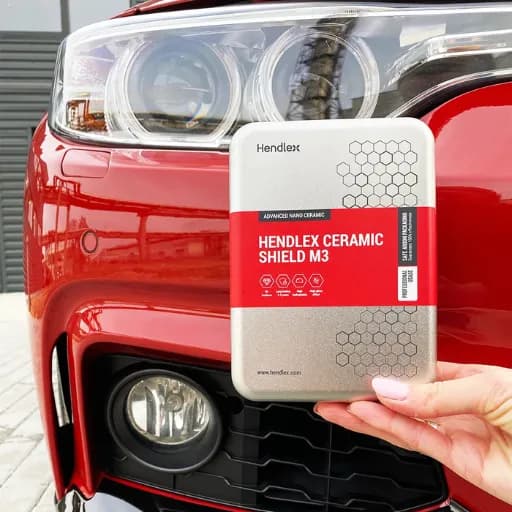 کیت نانو سرامیک بدنه خودرو هندلکس مدل HENDLEX CERAMIC SHIELD M3 — تصویر ۵