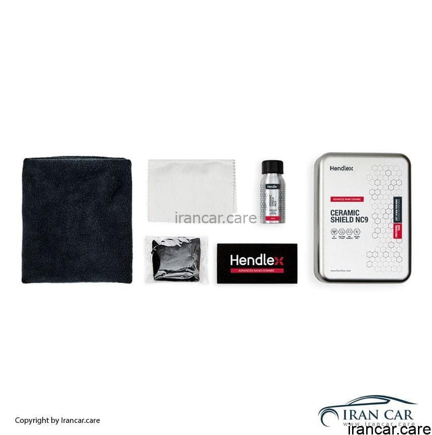 کیت نانو سرامیک بدنه خودرو هندلکس مدل HENDLEX CERAMIC SHIELD NC9 — تصویر ۲