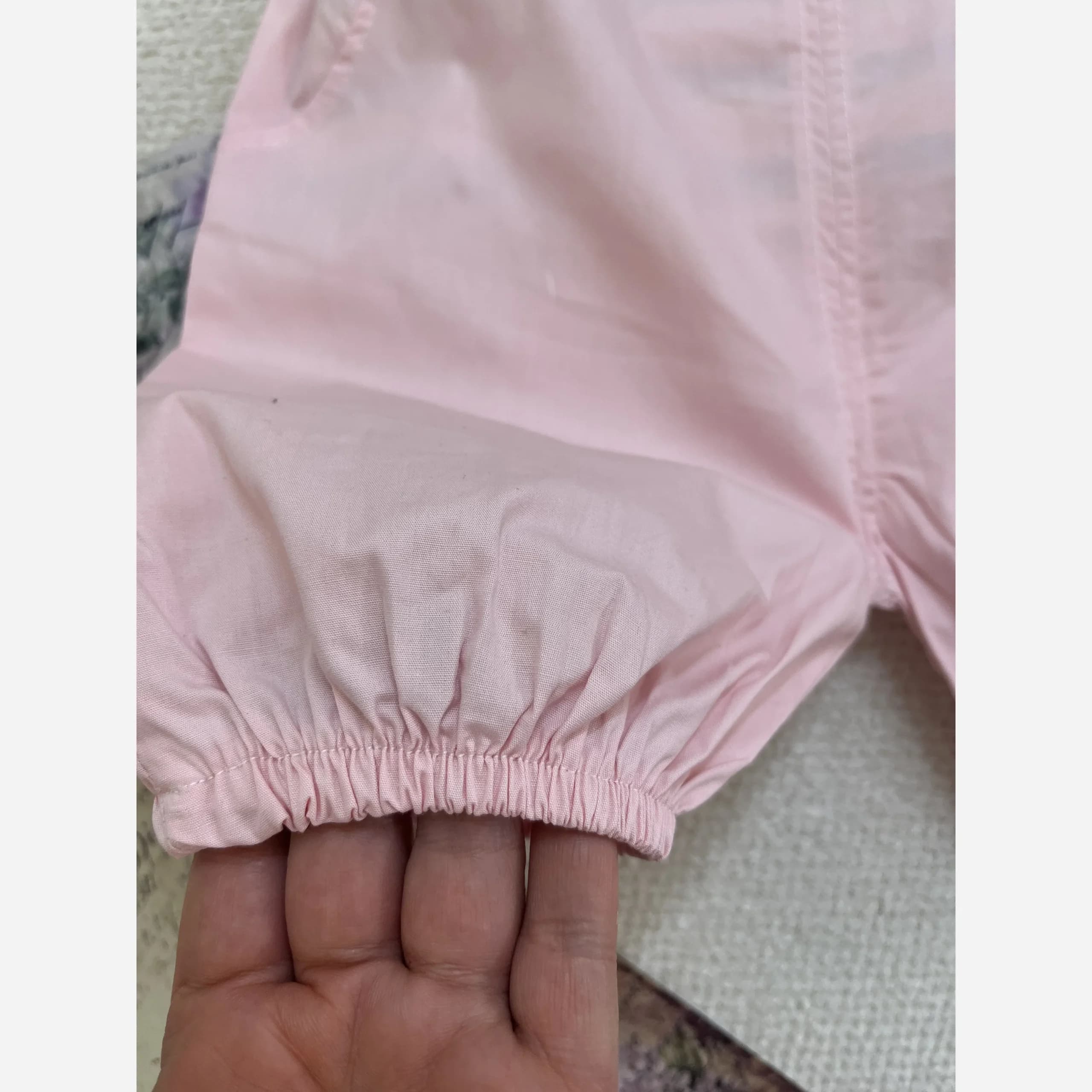 ست بلوز و بیلرسوت شلوارکی دخترانه طرح خرگوشی مناسب 6 ماه تا 4 سال — تصویر ۸