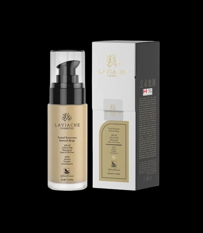 ضدآفتاب رنگی لاویاچه بژ روشن SPF50+