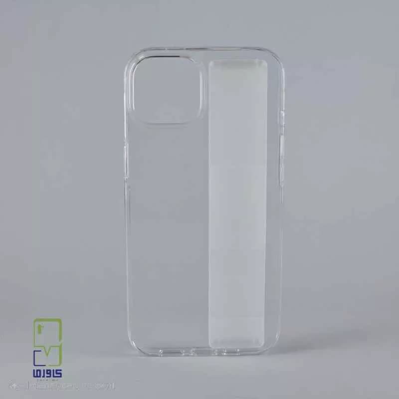 قاب آیفون 13پرو مکس شیشه ای شفاف|با دست بند سیلیکونیIphone 13 Pro Max — تصویر ۲
