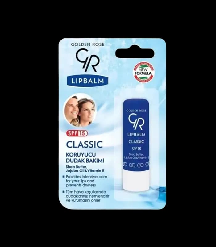 بالم لب گلدن رز مدل Classic SPF15