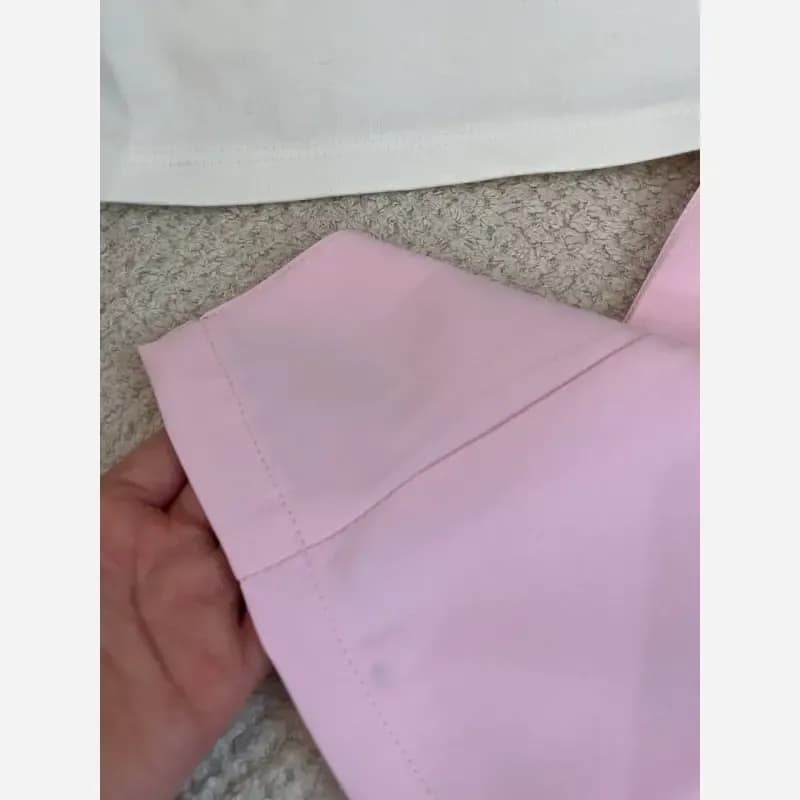 ست تیشرت و شلوار دخترانه نخ پنبه و مازراتی مناسب 6 تا 12 سال — تصویر ۱۱