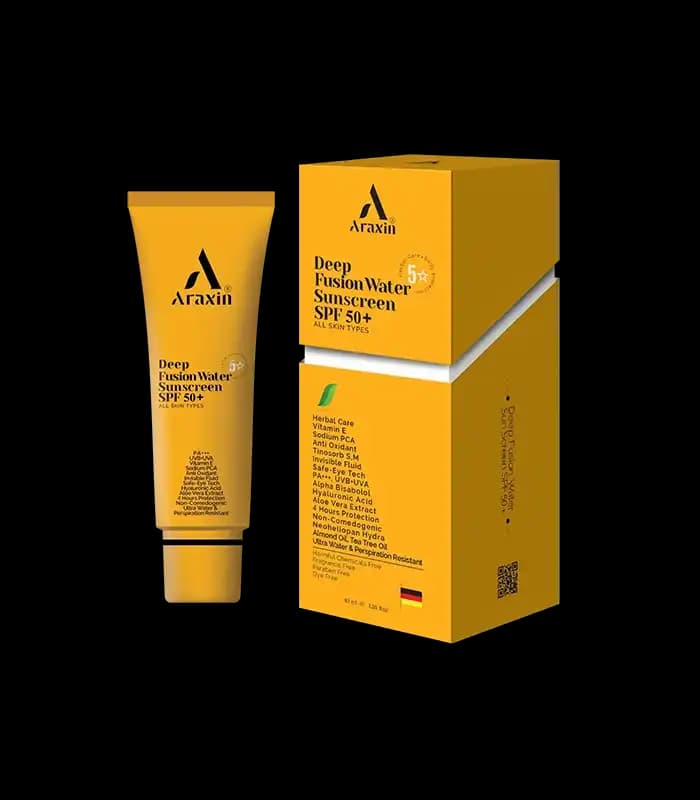 ضدآفتاب آراکسین مدل Deep Fusion Water SPF 50