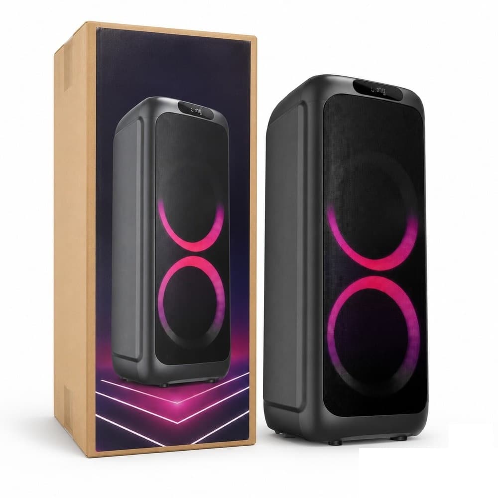 اسپیکر بلوتوثی چمدانی هوکو HOCO مدل HS804 80W — تصویر ۳
