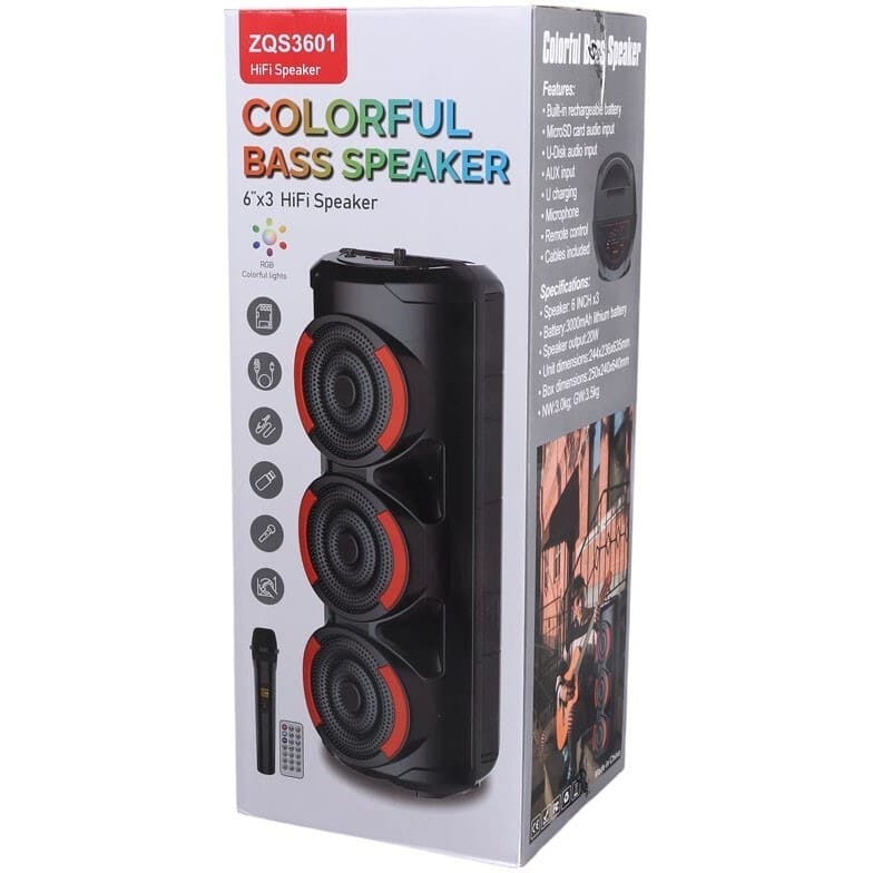 اسپیکر سینگ-ای Sing-E ZQS3601 Wireless Speaker — تصویر ۷