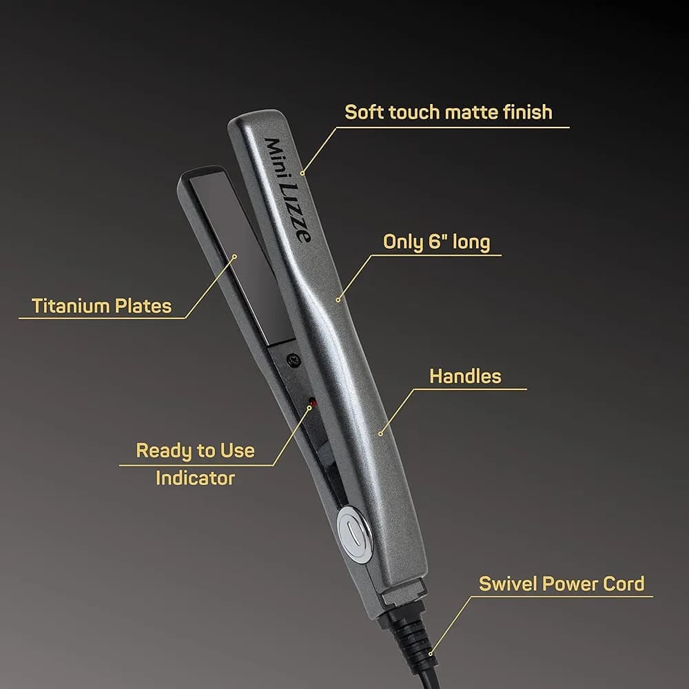 اتو مو مینی لیز مدل اکستریم Lizze hair straightener Mini extreme — تصویر ۴