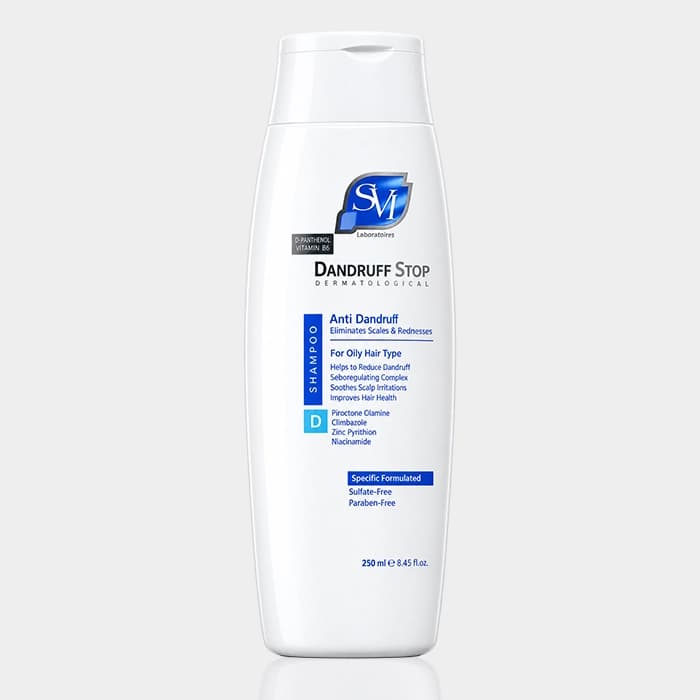 شامپو ضد شوره موی خشک اس وی آی SVI Dandruff Stop Anti Dandruff Dry Hair 200ml