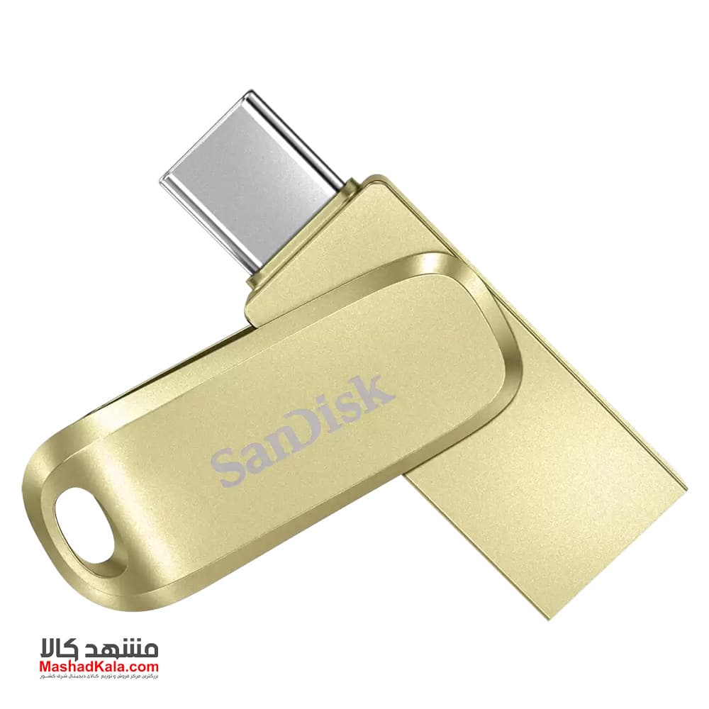 فلش مموری OTG سن دیسک مدل اولترا Dual درایو لوکس با ظرفیت 256 گیگابایت – B — تصویر ۳