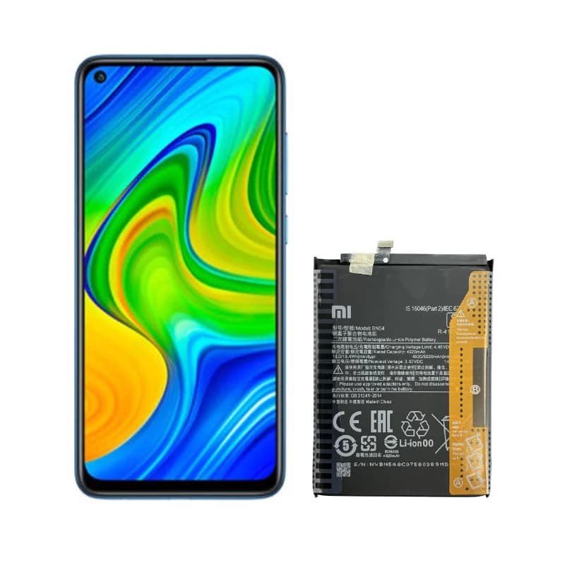باتری گوشی شیائومی Redmi Note 9 مدل BN54