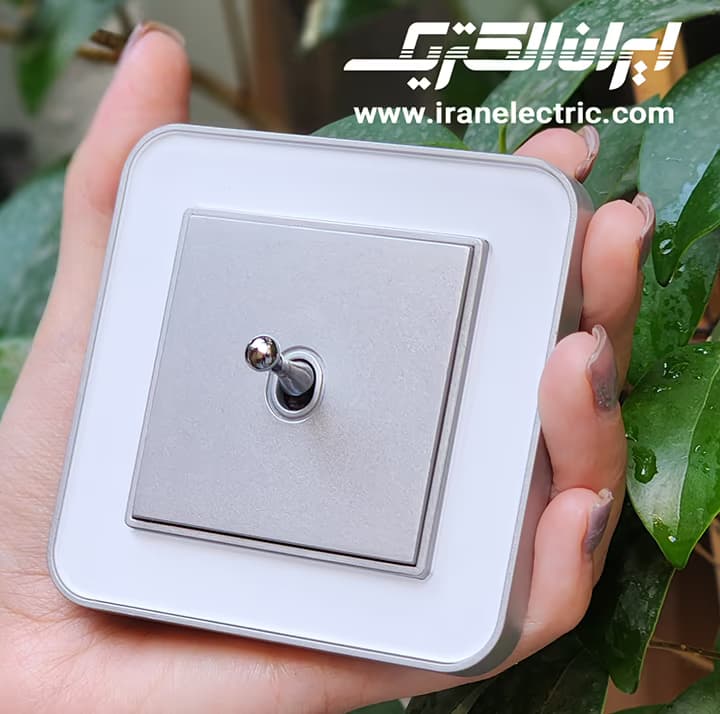 کلید دیمر ارس نقره‌ای زه سفید میان نقره — تصویر ۵