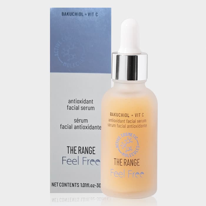 سرم جوانساز باکوچیول ویتامین سی فیل فری Feel Free The Range Bakuchiol + Vit C Serum 30ml — تصویر ۲