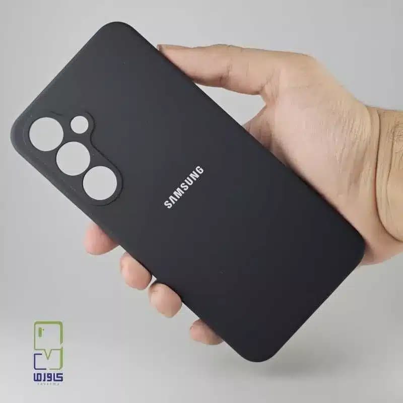 قاب سیلیکونی S24 FE | مشکی کاور s24fe