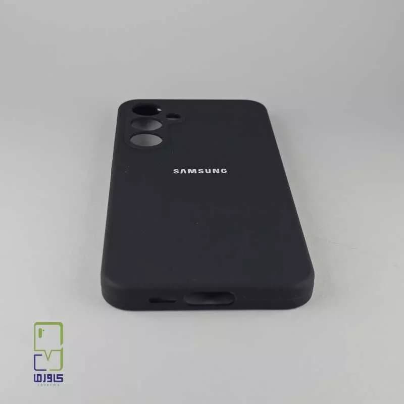 قاب سیلیکونی S24 FE | مشکی کاور s24fe — تصویر ۴