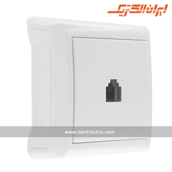 سوکت تلفن روکار مدل الیزه