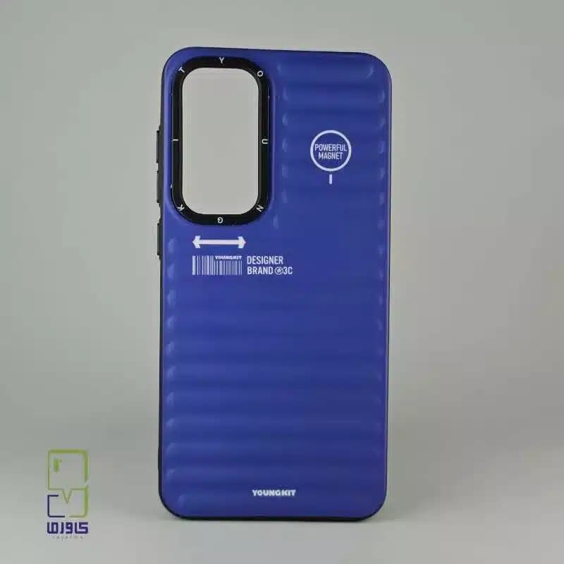 قاب S24 FE | کاور یانکیت آبی نیلی برای Samsung S24 FE — تصویر ۲