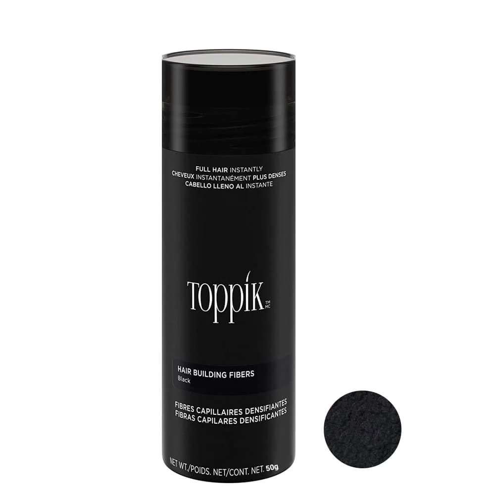 پودر پرپشت کننده مو تاپیک شماره 2 ( Black) بسته 50 گرمی